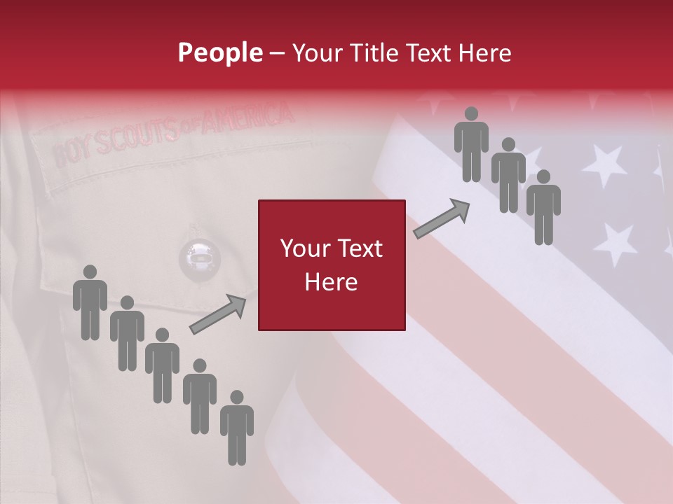 White Senior Close Up PowerPoint Template