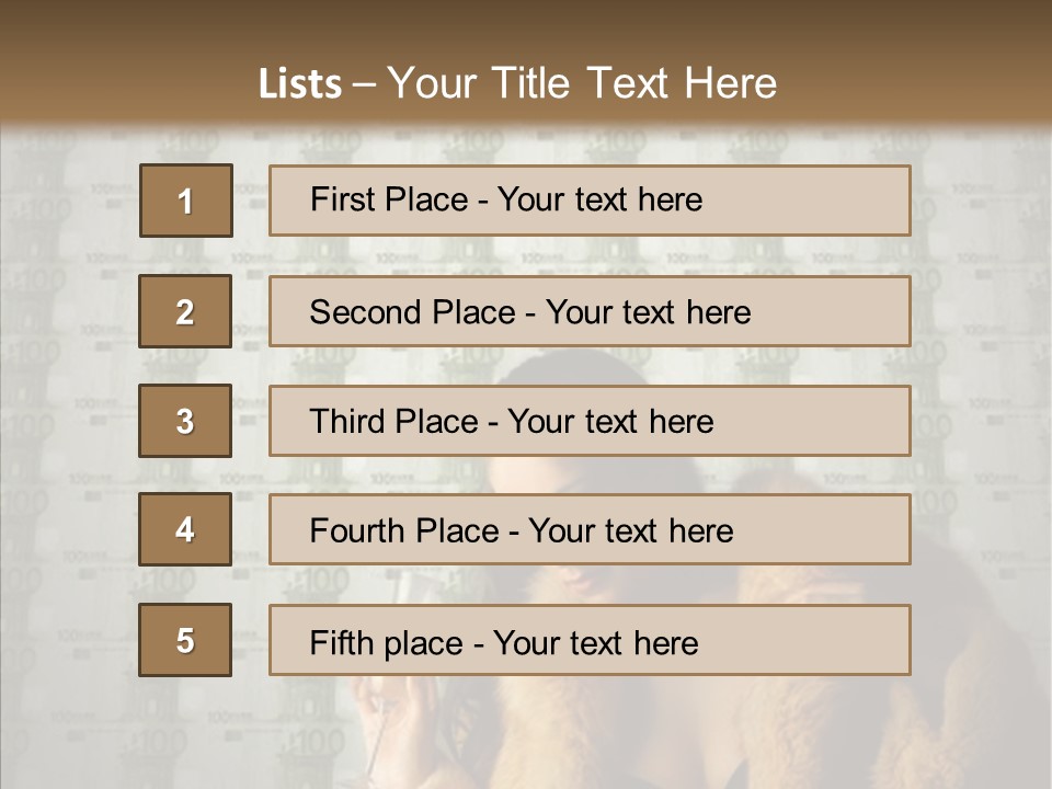 Senior  Background Assist PowerPoint Template