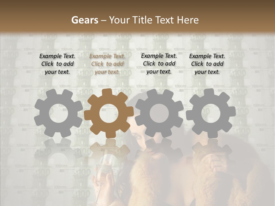 Senior  Background Assist PowerPoint Template