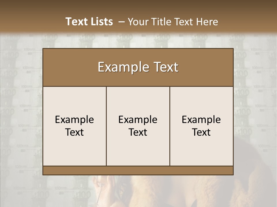 Senior  Background Assist PowerPoint Template