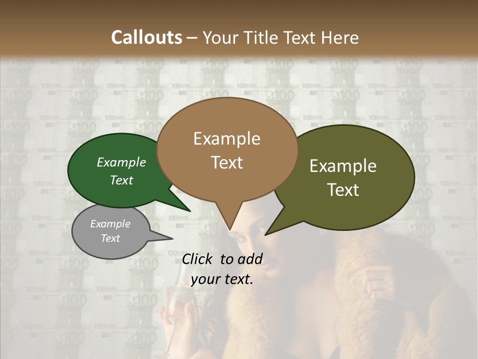 Senior  Background Assist PowerPoint Template