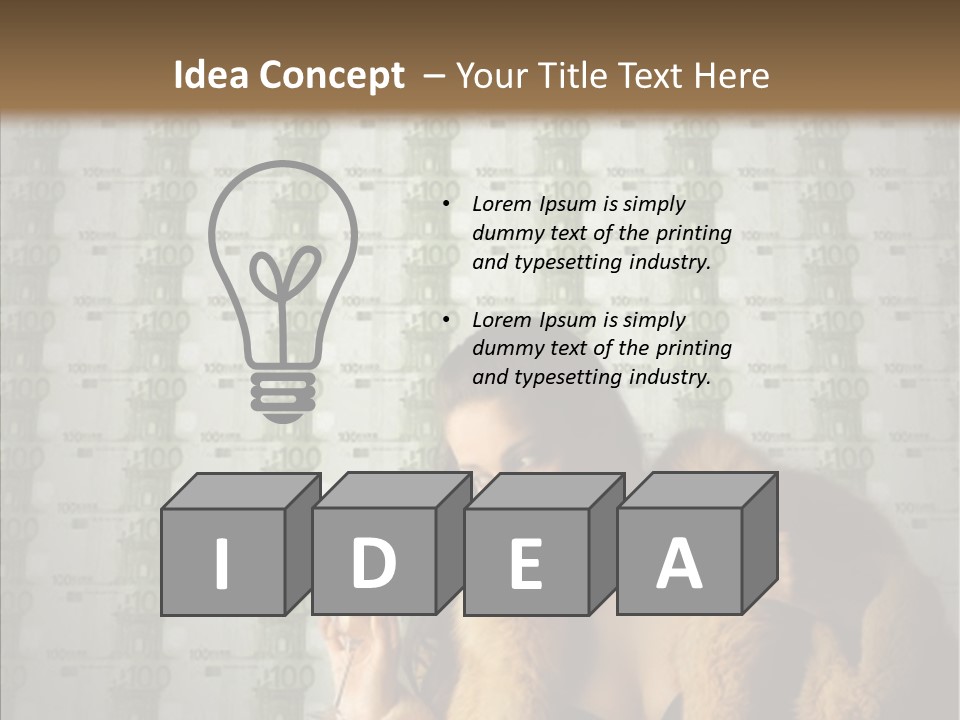 Senior  Background Assist PowerPoint Template