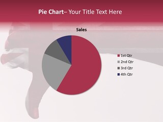 Female Women Hold PowerPoint Template