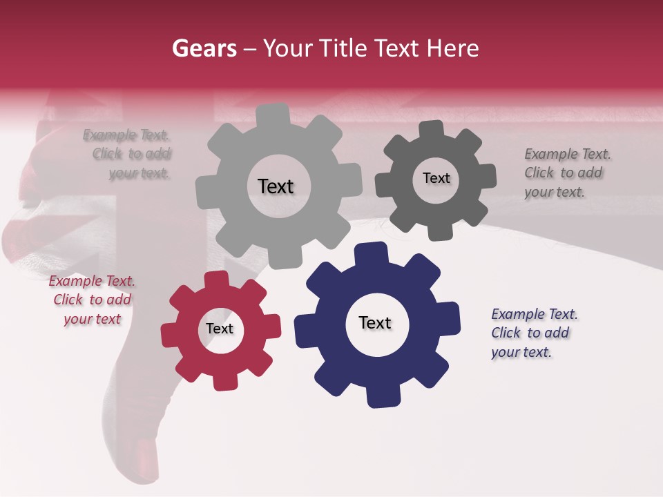 Female Women Hold PowerPoint Template