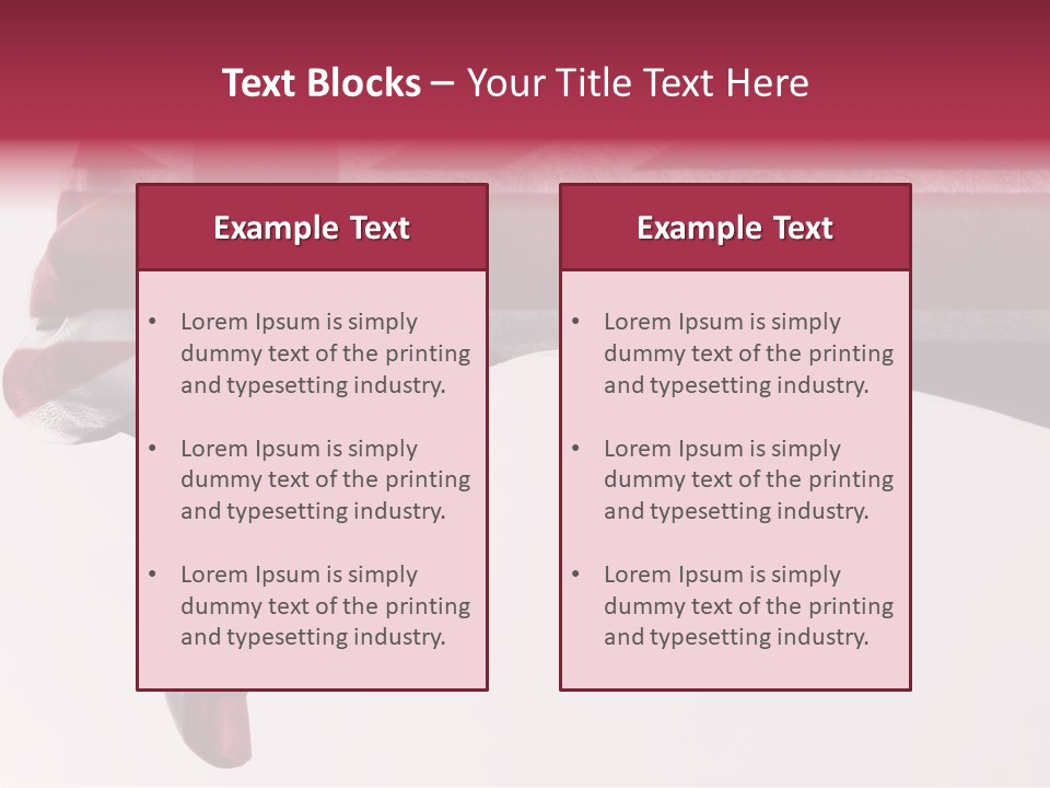 Female Women Hold PowerPoint Template