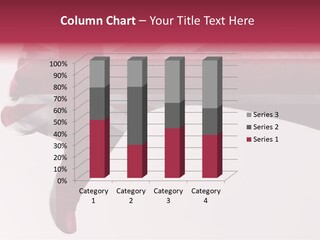 Female Women Hold PowerPoint Template