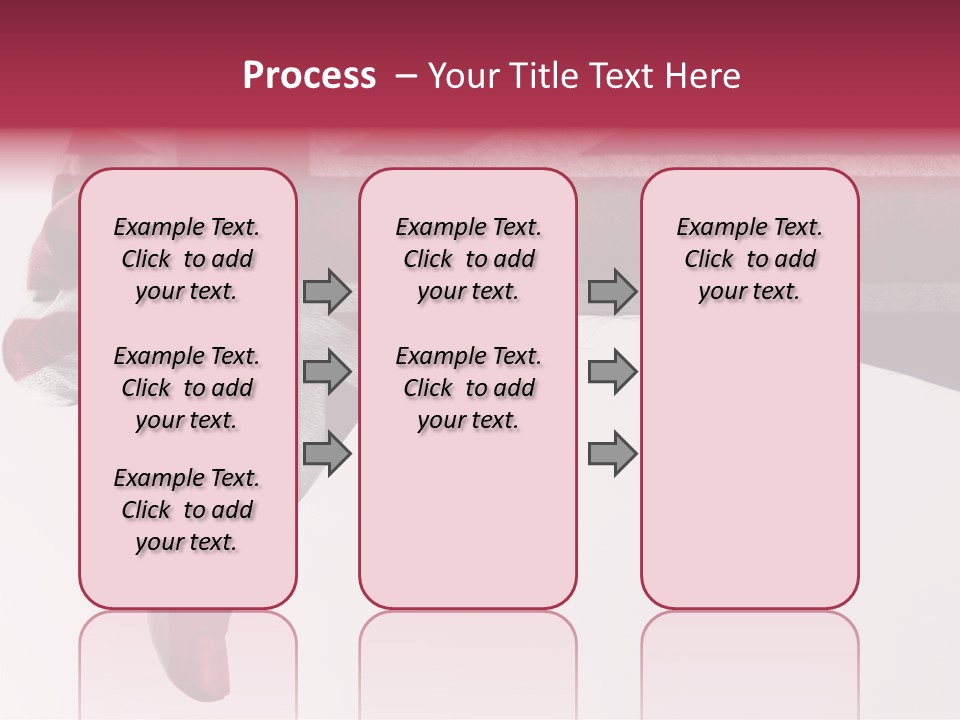 Female Women Hold PowerPoint Template