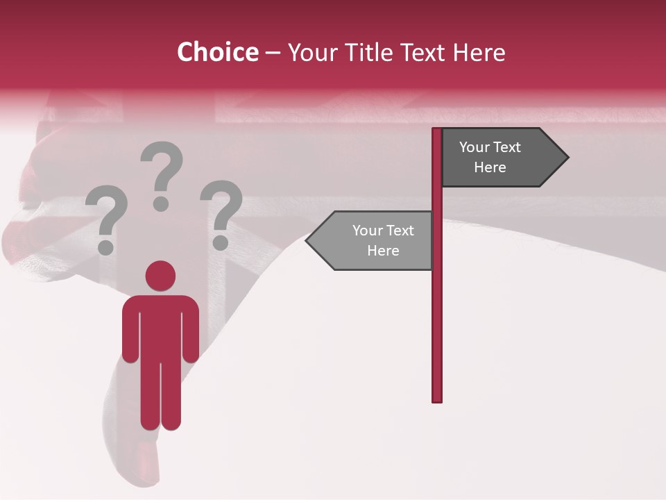 Female Women Hold PowerPoint Template