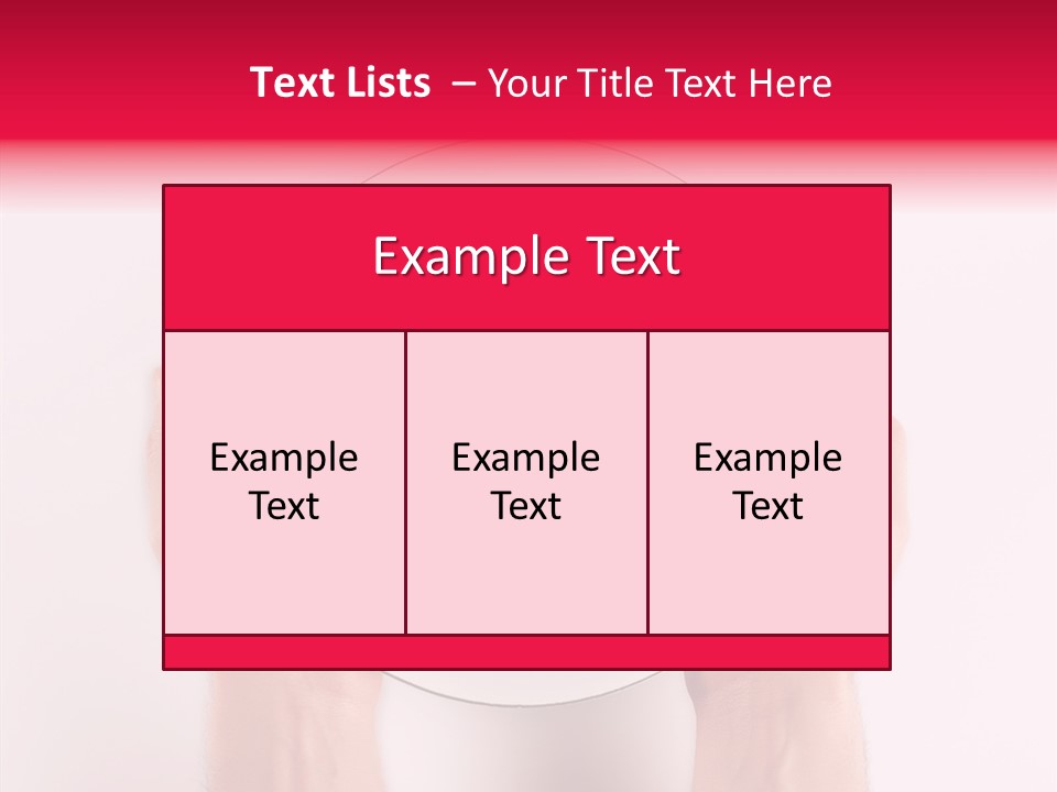 Female White  PowerPoint Template