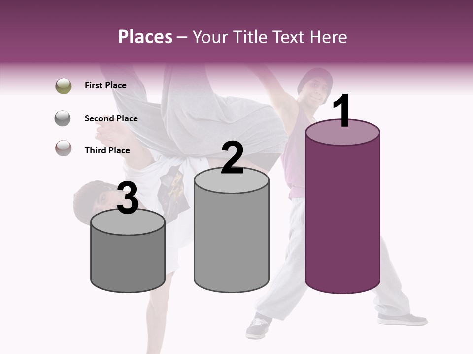 Grandmother White Background Senior PowerPoint Template