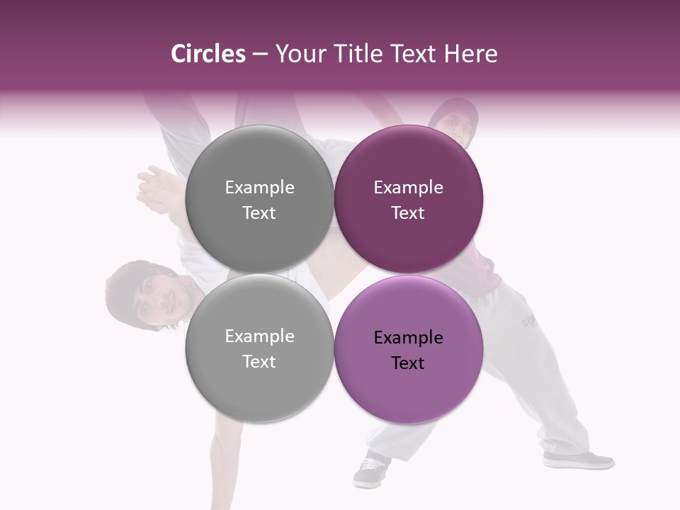 Grandmother White Background Senior PowerPoint Template