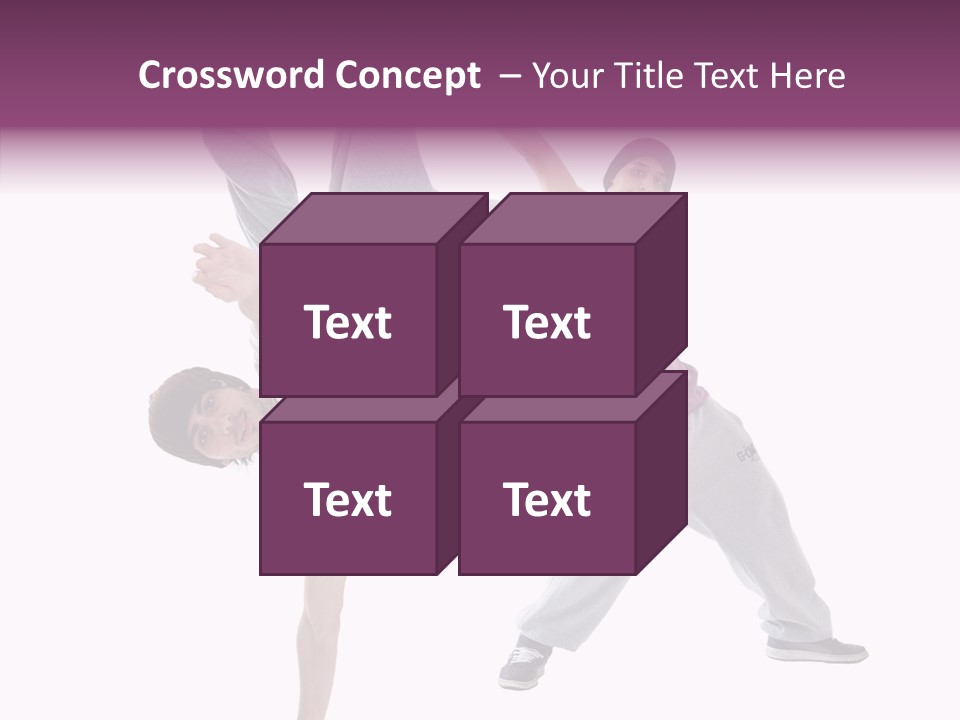 Grandmother White Background Senior PowerPoint Template