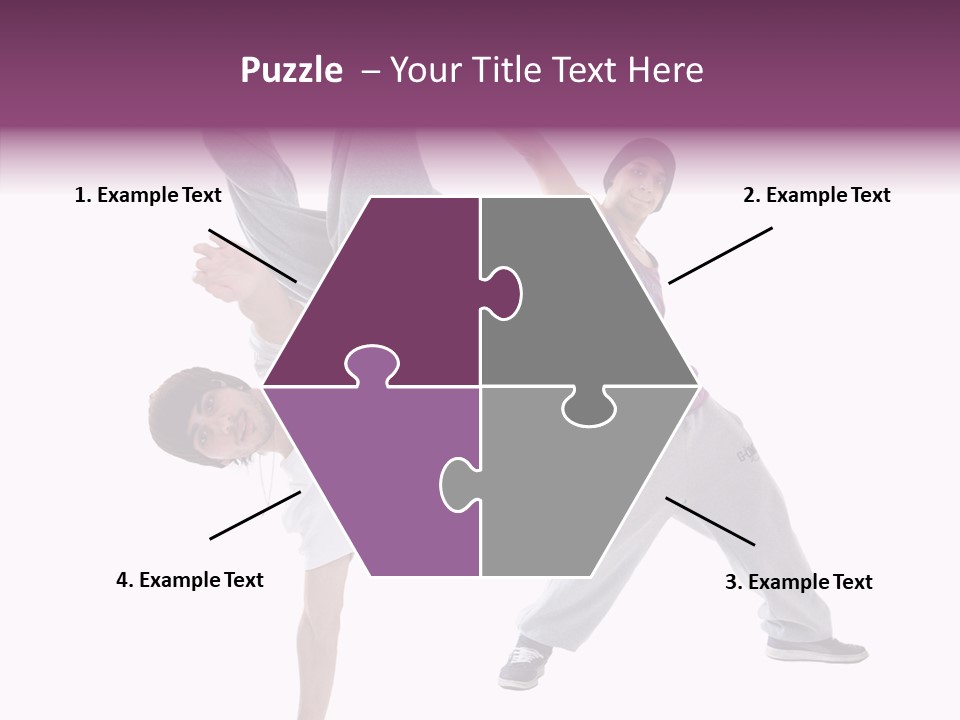 Grandmother White Background Senior PowerPoint Template