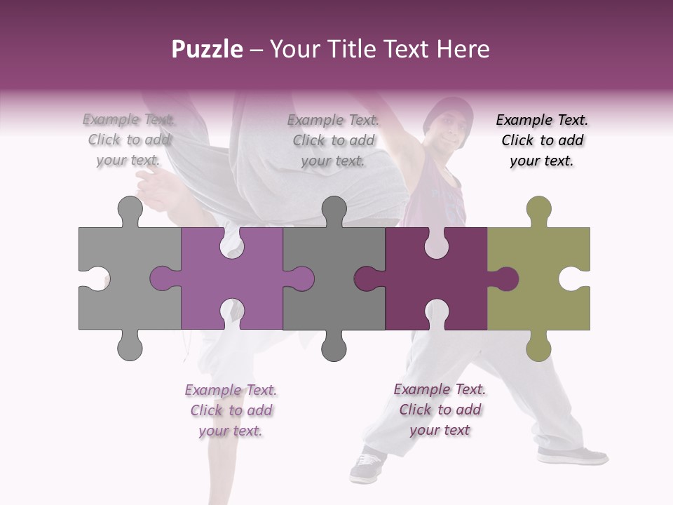 Grandmother White Background Senior PowerPoint Template