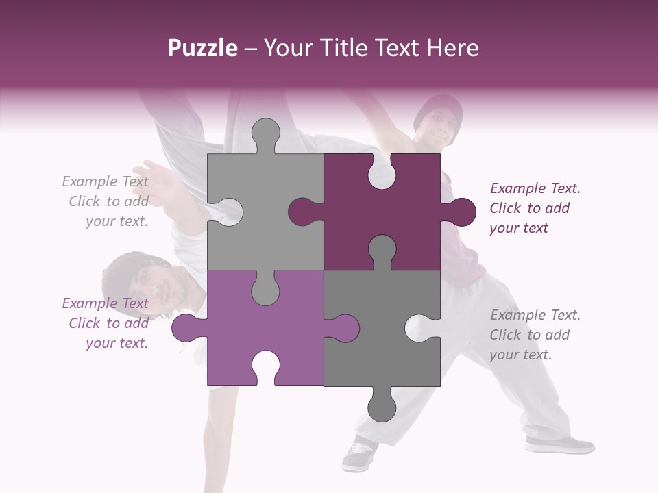 Grandmother White Background Senior PowerPoint Template