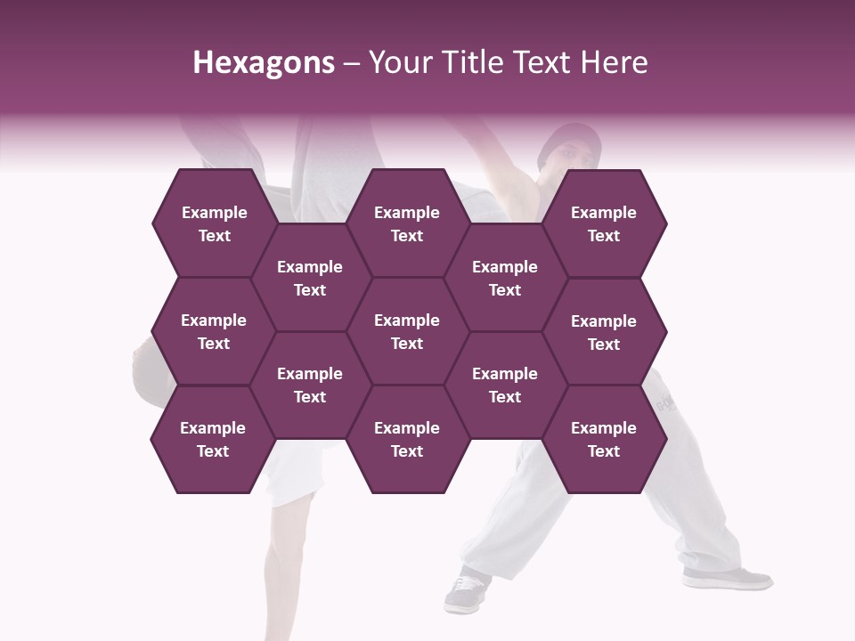 Grandmother White Background Senior PowerPoint Template