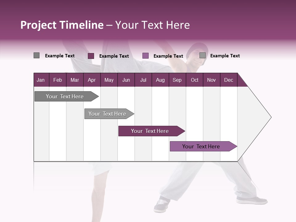 Grandmother White Background Senior PowerPoint Template