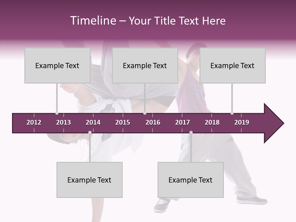 Grandmother White Background Senior PowerPoint Template