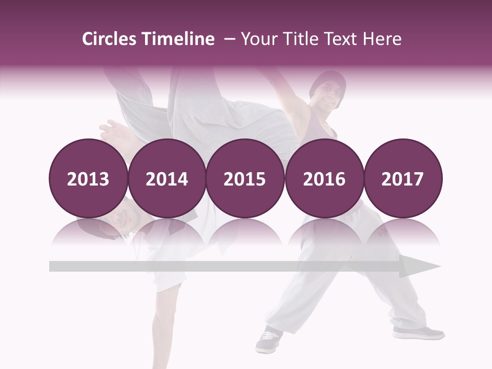 Grandmother White Background Senior PowerPoint Template