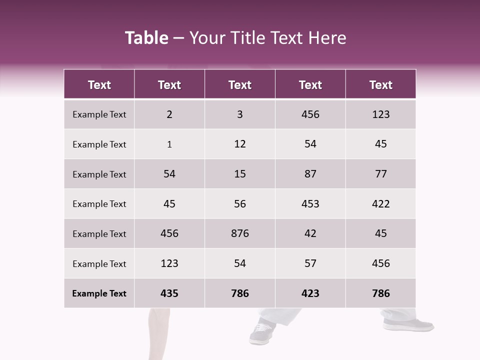 Grandmother White Background Senior PowerPoint Template