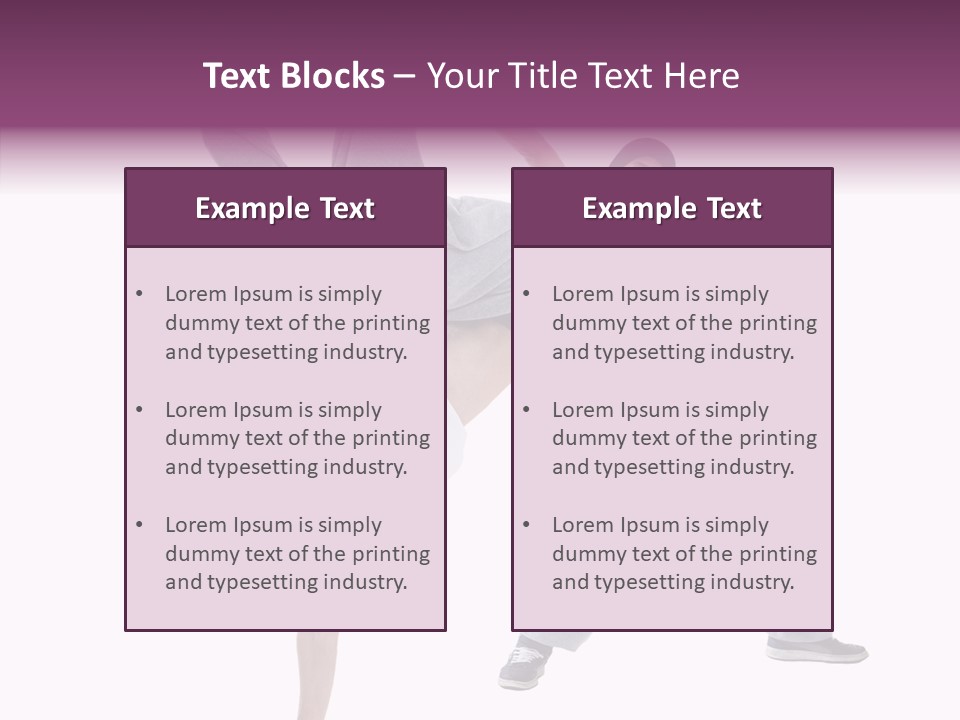 Grandmother White Background Senior PowerPoint Template