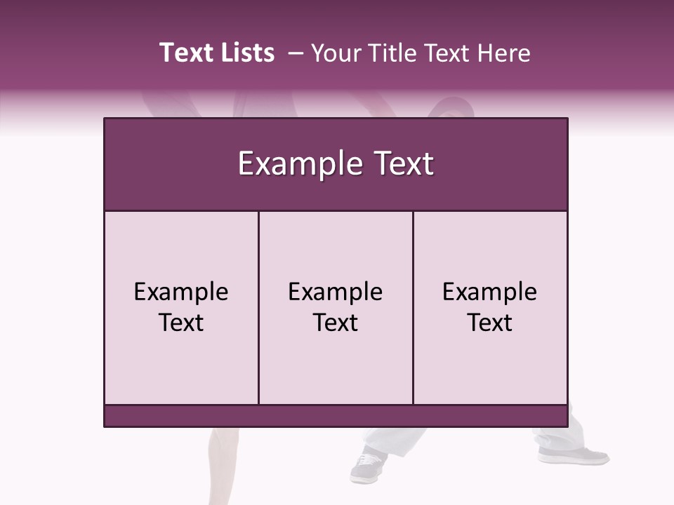 Grandmother White Background Senior PowerPoint Template