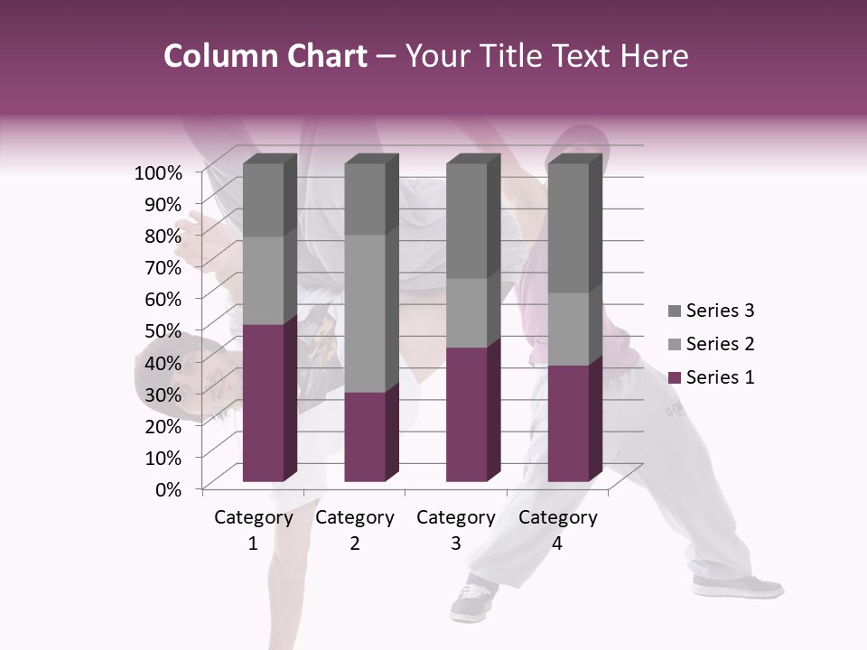 Grandmother White Background Senior PowerPoint Template