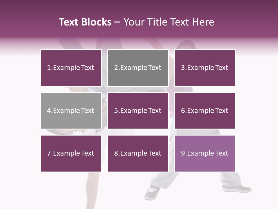 Grandmother White Background Senior PowerPoint Template