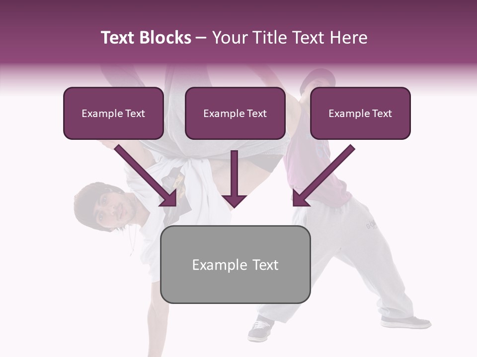 Grandmother White Background Senior PowerPoint Template