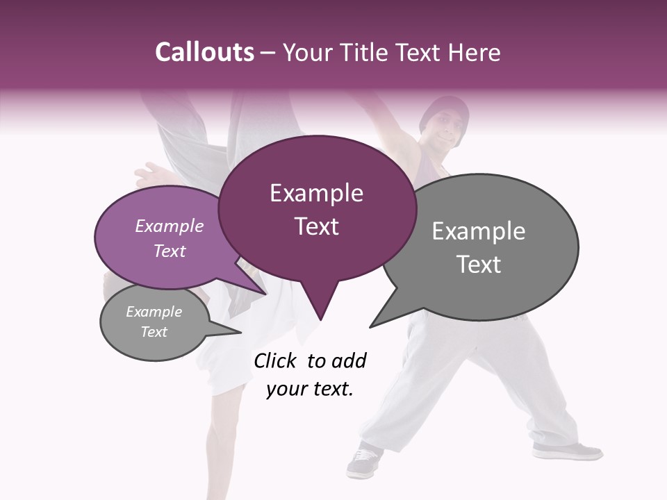 Grandmother White Background Senior PowerPoint Template