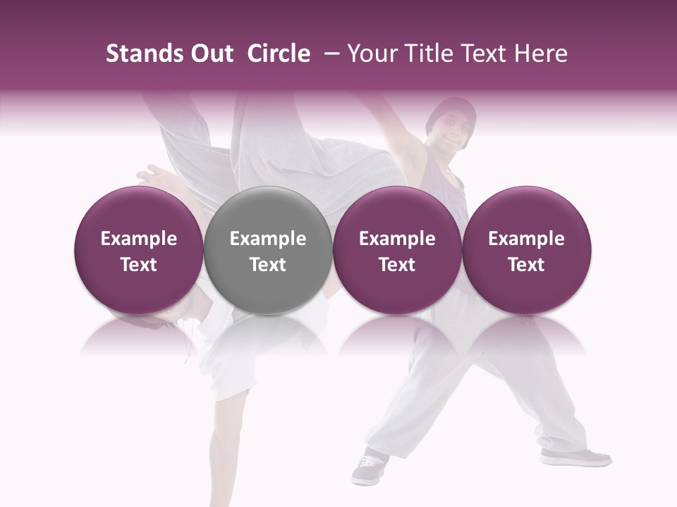 Grandmother White Background Senior PowerPoint Template