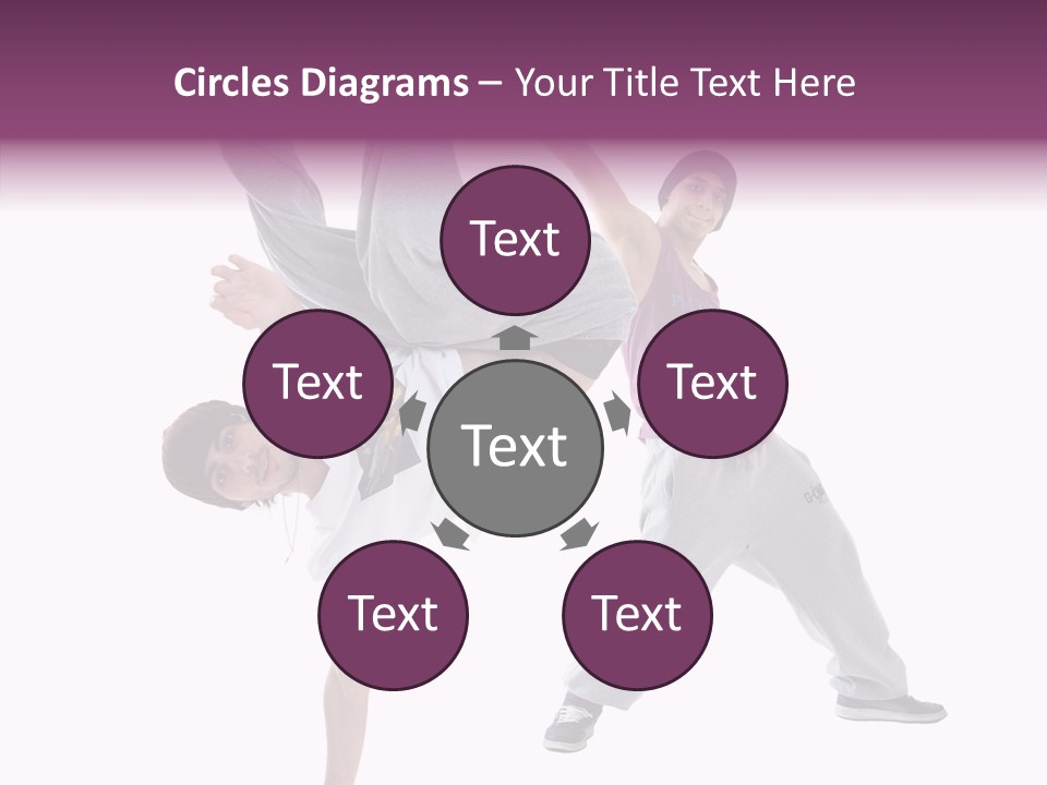 Grandmother White Background Senior PowerPoint Template