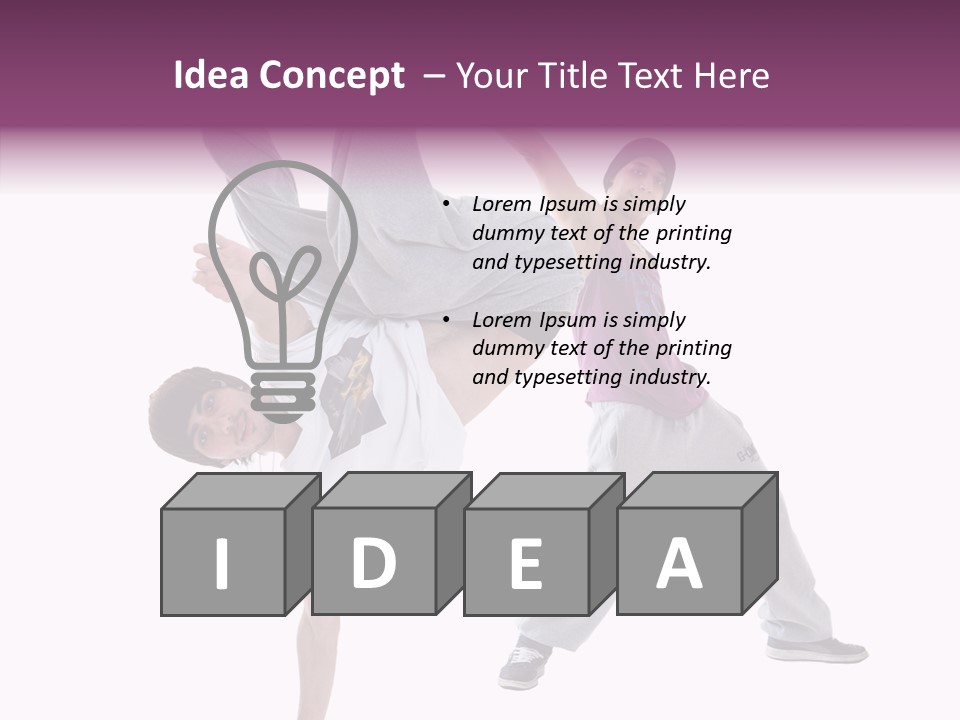 Grandmother White Background Senior PowerPoint Template