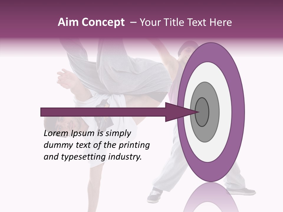 Grandmother White Background Senior PowerPoint Template