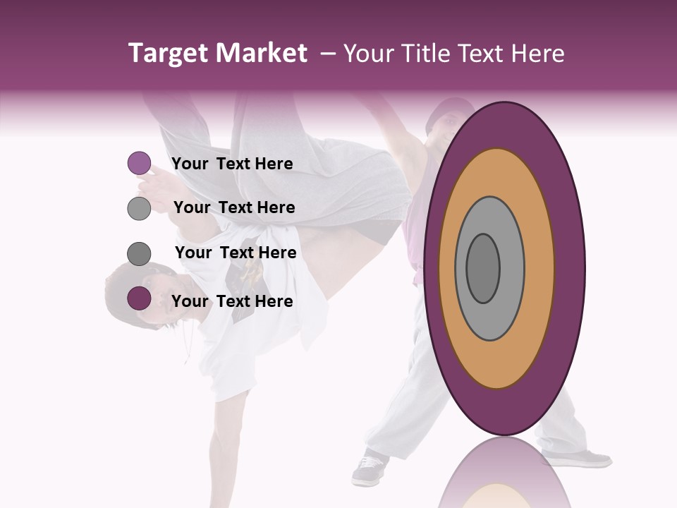 Grandmother White Background Senior PowerPoint Template