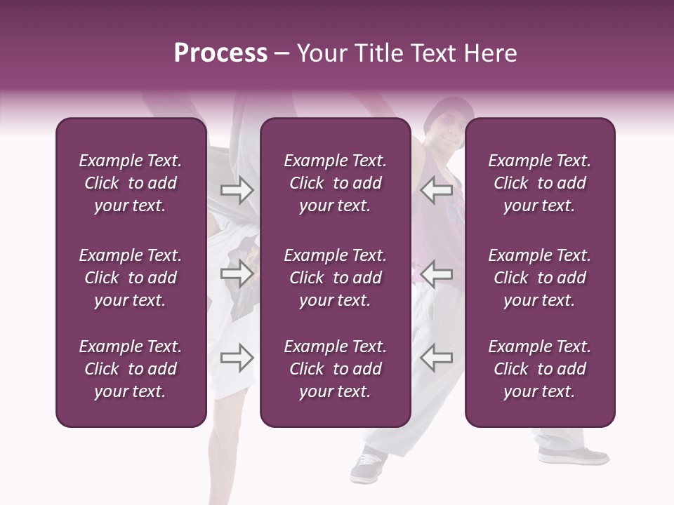 Grandmother White Background Senior PowerPoint Template