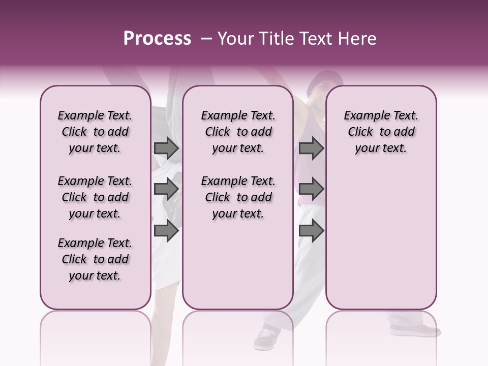 Grandmother White Background Senior PowerPoint Template