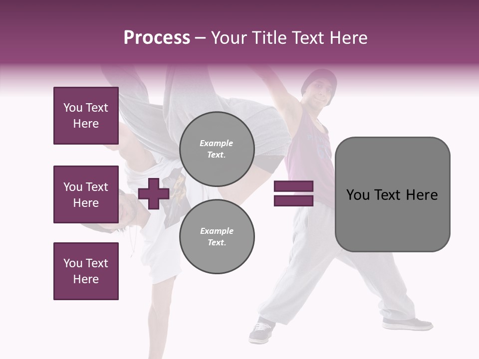 Grandmother White Background Senior PowerPoint Template