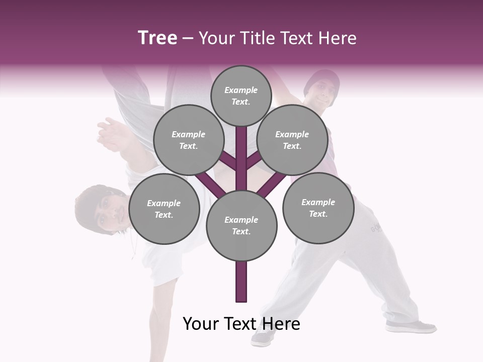 Grandmother White Background Senior PowerPoint Template