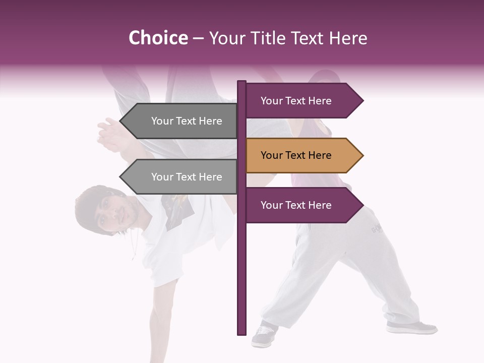 Grandmother White Background Senior PowerPoint Template