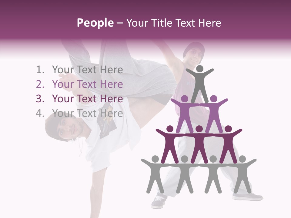 Grandmother White Background Senior PowerPoint Template