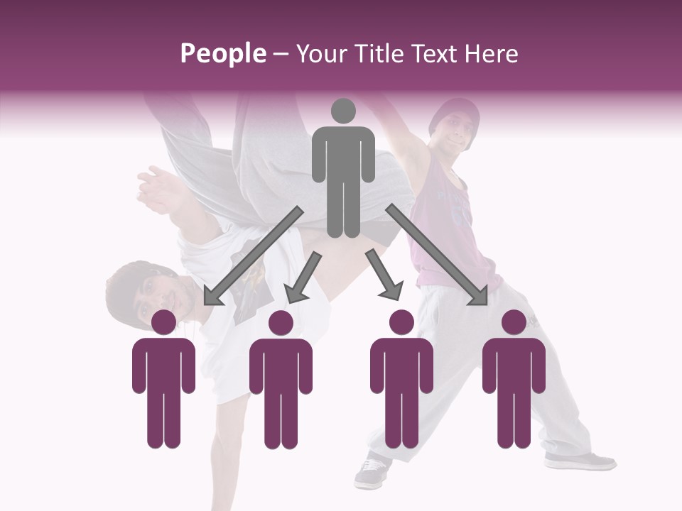 Grandmother White Background Senior PowerPoint Template