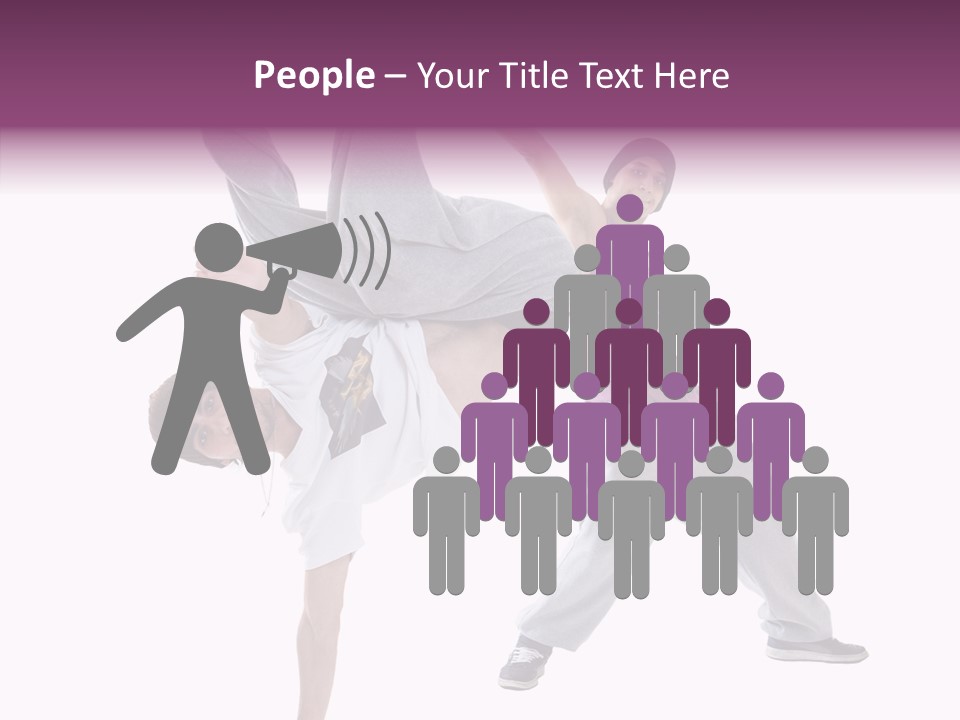 Grandmother White Background Senior PowerPoint Template