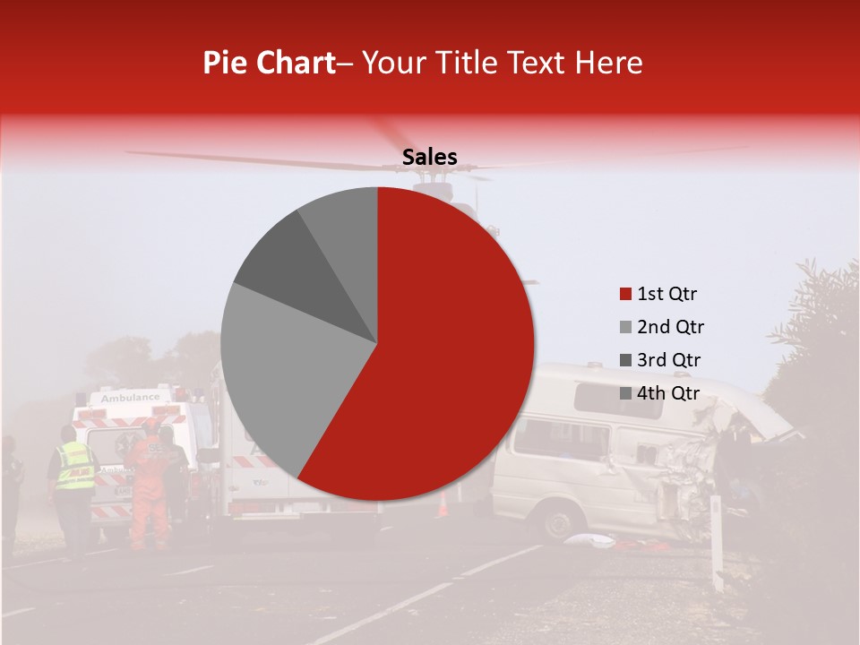 Young Closeup Senior PowerPoint Template