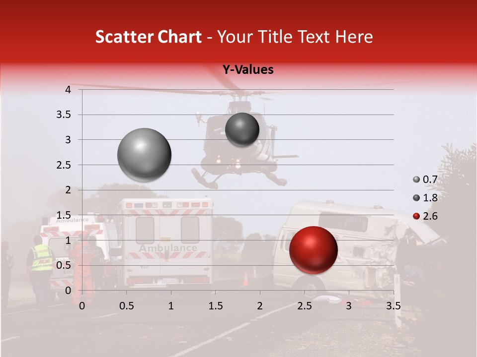 Young Closeup Senior PowerPoint Template