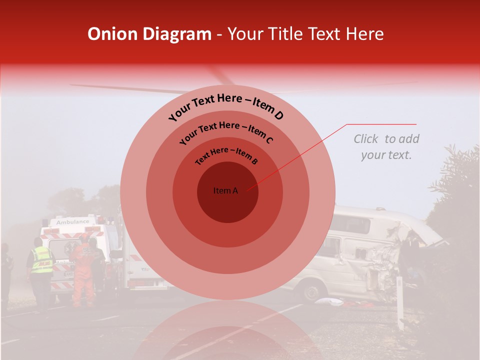 Young Closeup Senior PowerPoint Template