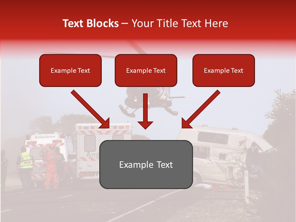 Young Closeup Senior PowerPoint Template