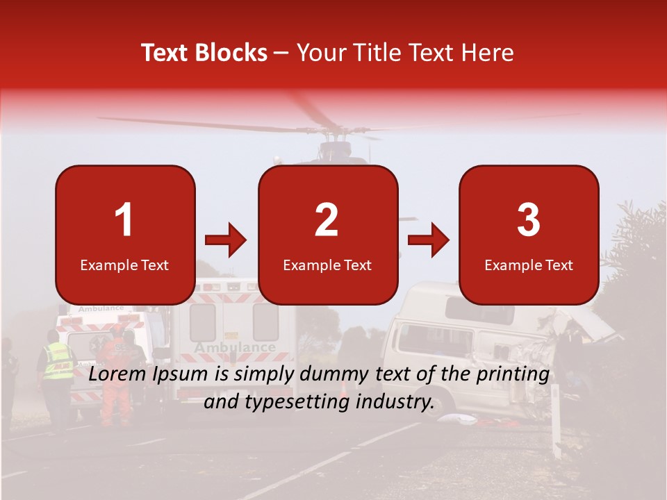 Young Closeup Senior PowerPoint Template