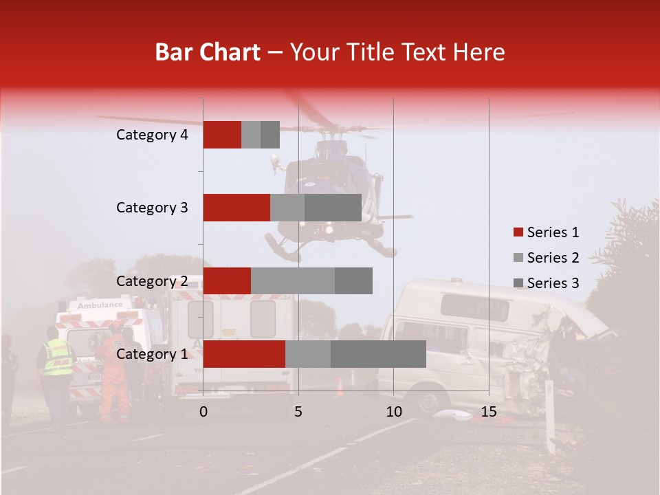 Young Closeup Senior PowerPoint Template