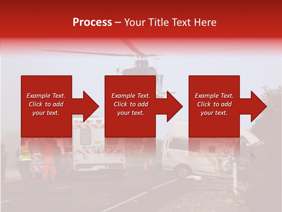 Young Closeup Senior PowerPoint Template